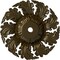 Ekena Millwork Needham Ceiling Medallion (Fits Canopies up to 4 1/4"), Hand-Painted Brass, 14 5/8"OD x 2 1/4"P CM14NEBRS - alternate 1